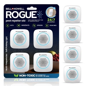 Bell+Howell Rogue Ultrasonic Pest Repeller Aid Plug-In Indoor Mouse & Rodent Repellent Ultrasonic Pest Control - 1 of 1