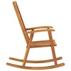vidaXL Rocking Chair with Cushions Solid Acacia Wood - 4 of 4