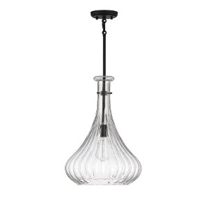 Savoy House Bristo 1 - Light Pendant in  Matte Black - 1 of 4