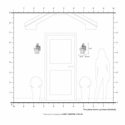 Elegant Westover Outdoor Wall Lantern in Polished Brass with Clear Glass