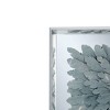 20"x28" Paper Feather Shadow Box Silver - A&B Home: Contemporary Art Deco Style, Botanical Mixed Media, Unframed - 3 of 4