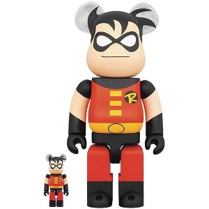 Medicom - Medicom - New Batman Adventures - Robin 100% & 400% Bearbrick 2pk - 1 of 2