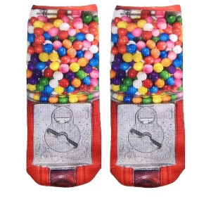 Living Royal Gumball Photo Print Ankle Socks - 1 of 1