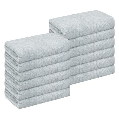 Unique Bargains Cotton Highly Absorbent and Comfort Essential Face Washcloth 13" x 13"