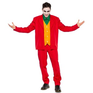 Seeing Red Villain Leisure Suit Men's Costume - 1 of 1