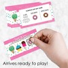 Big Dot of Happiness Sweet Shoppe - Candy and Bakery Birthday Party or Baby Shower Game Scratch Off Cards - 22 Count - 2 of 4