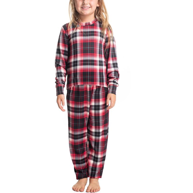 MUK LUKS Childrens Unisex Merry Everything Family Pajama Set, 1 of 5