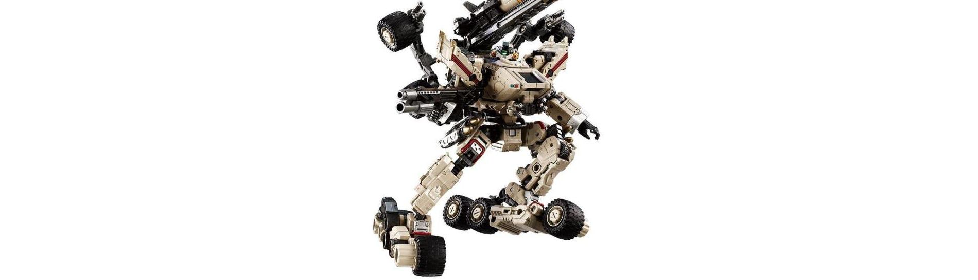 TM-26 Tactical Mover Gale Versaulter (Ravager Unit) Dune Gunner | Diaclone Reboot Action figures