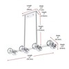 Elegant Lighting Eren 8 - Light Pendant in  Chrome - 2 of 4