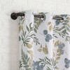 Sun Zero Blackout Remi Floral Leaf Print Grommet Curtain Panel - 2 of 4