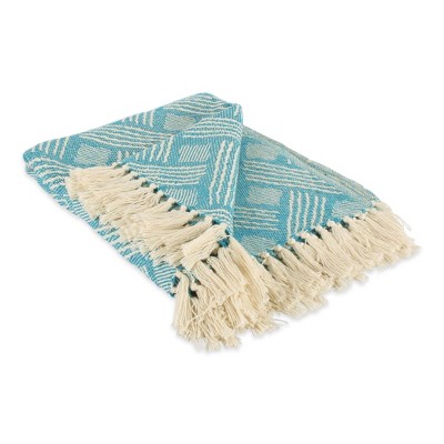 50"x60" Basketweave Throw Blanket - Design Imports