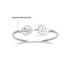 Better Jewelry, Gye Nyame .925 Sterling Silver Bangle, 1 piece - 2 of 4