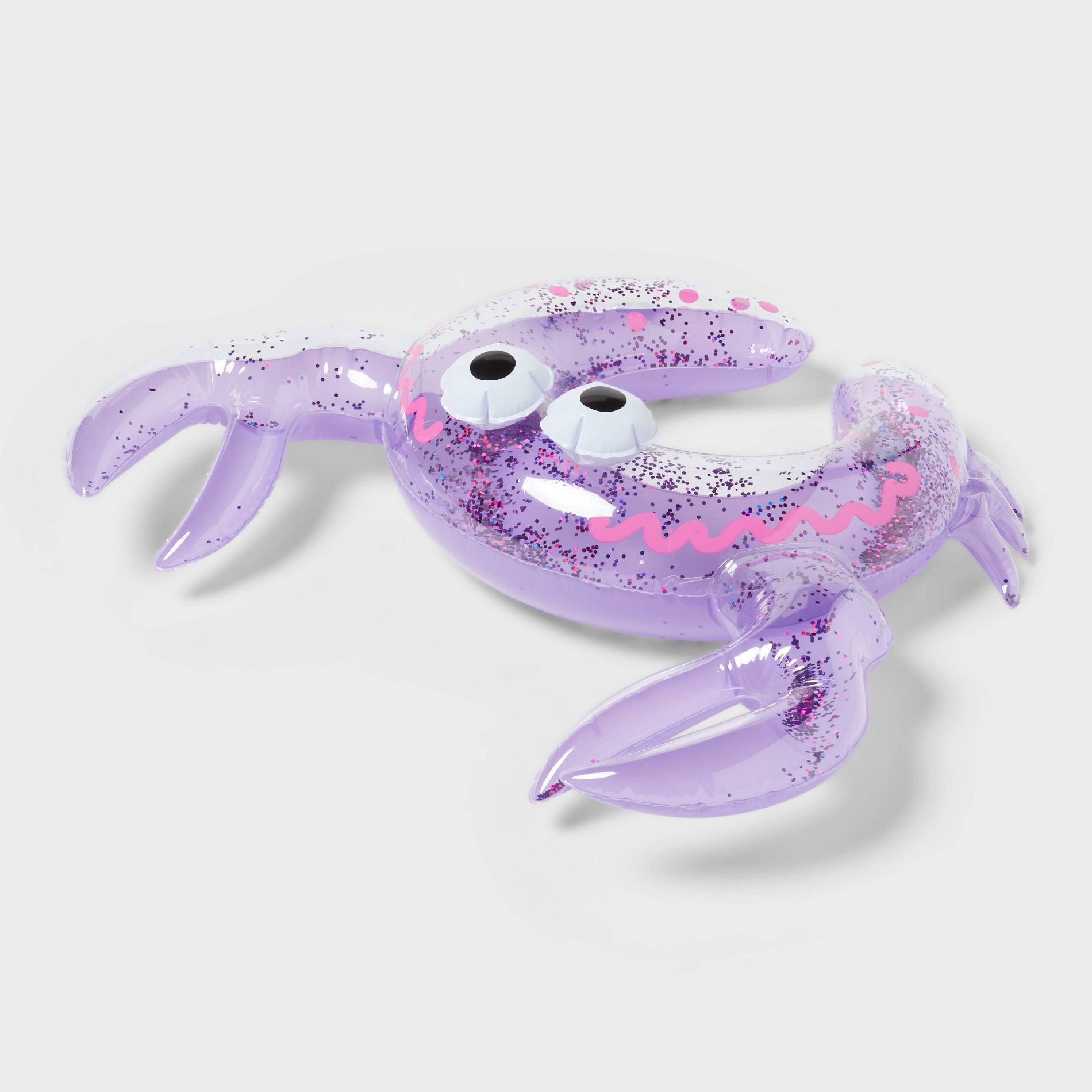 Split Ring - Sun Squad™ Crab Float: PVC Pool Toy for Ages 3+