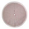 Kurt Adler Kurt Adler 48-Inch Red, Green and White Plaid Tree Skirt with Fleece Border - 3 of 4