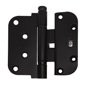 Brixwell 850-8762531 Ultimate 2D Adjustable Steel Guide Hinge Removable Pin Matte Black Finish - 1 of 4