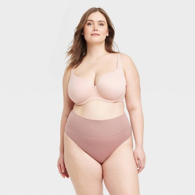 Women's Seamless High Waisted Rise Thong Underwear - Auden™