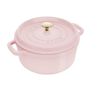 STAUB Cast Iron 4-qt Round Cocotte - 1 of 4