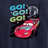 Boys' - Cars - Go Go Go Graphic Long Sleeve Fleece Sweatshirt - 2 of 4