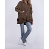 Women's Stone Cold Button Up Long Sleeve Shacket - Oli & Hali - 3 of 3