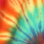 multi - tie dye bright swirl