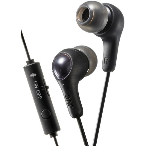 Jvc® Gumy Gamer Earbuds With Microphone (black) : Target