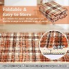 Washable Area Rug Non-Shedding & Easy Care Mat for Kitchen Dining Room Living Room Bedroom Home Decor, Modern Farmhouse Foldable Thin Non Slip Carpet - 3 of 4