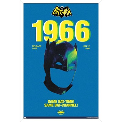 Trends International DC Comics Batman: 85th Anniversary - 1966 Cowl Framed Wall Poster Prints