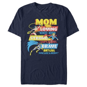 Men's Justice League Mom You Are a Hero! T-Shirt - 1 of 4