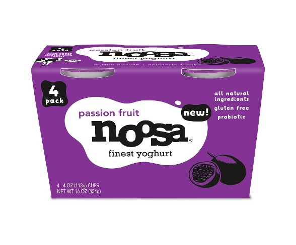 Noosa Passion Fruit Australian Style yogurt - 4oz