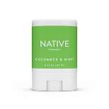 Native Cucumber & Mint Mini Deodorant - Trial Size - 0.35oz