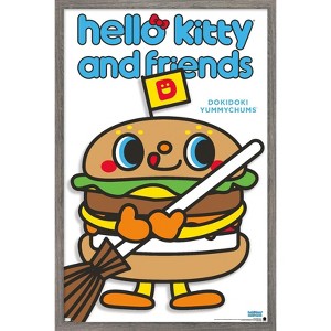 Trends International Hello Kitty and Friends: Hello - Dokidoki Yummychums Feature Series Framed Wall Poster Prints - 1 of 4
