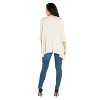24seven Comfort Apparel Women's Elbow Length Sleeve Cardigan - 3 of 4