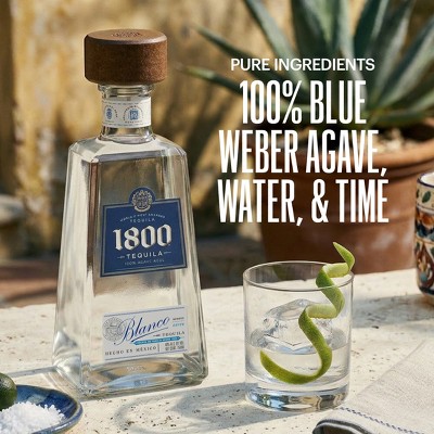 1800 Silver Tequila - 50ml Bottle