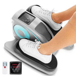 ANCHEER Under Desk Elliptical Trainer Machine with Display Monitor Remote Control for Home Office Fitness - 1 of 4