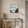 Art Remedy Gold over Blue Blue Abstract Wall Art Framed - 2 of 4