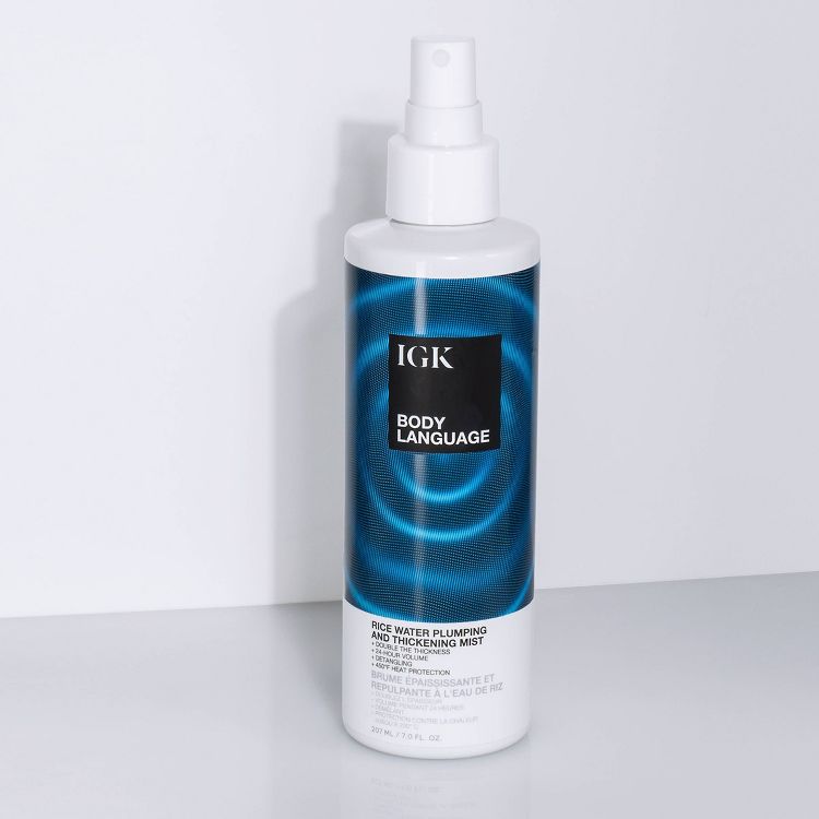 IGK Body Language Rice Water Plumping Mist - 7oz - Ulta Beauty: Volumizing Spray, All Hair Types, 3 of 5