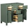 NicBex 35.51" Bathroom Storage Cabinet without Sink, Bathroom Vanity, 4 Spacious Drawers and 2 Cabinet Door for Bathroom - 3 of 4