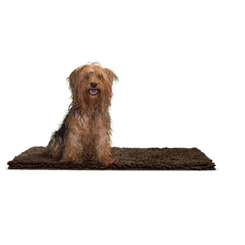 Dog Door Mat Muddy Paws Absorbs Moisture Absorbent Non Slip Washable  Microfiber