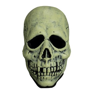 Trick Or Treat Studios Don Post Studios Glowin Ghoulies Skull Adult Vinyl Costume Mask - 1 of 4