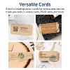 Avery 1-3/4" x 3-1/2" Rounded Corner Cards, Kraft Brown, 80ct - 3 of 4