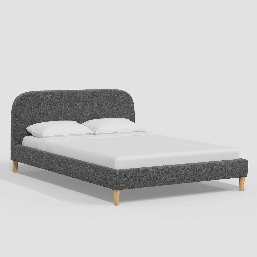 Photos - Bed Frame California King Townley Platform Bed Milano Smoke - Threshold™ designed wi