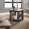Liberty Furniture,Heatherbrook Heatherbrook end table in Charcoal - 3 of 4