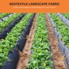Geotextile Landscape,  6oz Geotextile Fabric, PP Drainage 350N Tensile Strength & 440N Load Capacity, for Driveway & Road Stabilizationr - 2 of 4