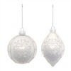 Glittered Ornaments (Set of 6) - 3 of 4
