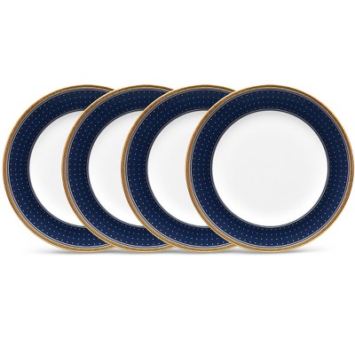 Noritake Blueshire Set of 4 Bread & Butter / Appetizer Plates