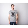 Mens Fantasy Football Legend Funny T shirt Season Novelty Graphic Dad Gameday - Crazy Dog Men's T Shirt - 2 of 4