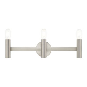 Livex Lighting Copenhagen 3 - Light Vanity in  Brushed Nickel - 1 of 1