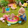 Calico Critters Splashy Otter Family, Set of 4 Collectible Doll Figures - 3 of 4