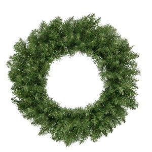 Northlight Rockwood Pine Artificial Christmas Wreath - 24" - Unlit - 1 of 3