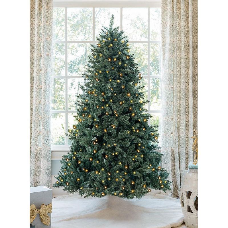 King of Christmas Tribeca Spruce Blue Artificial Christmas Tree, 1 of 15